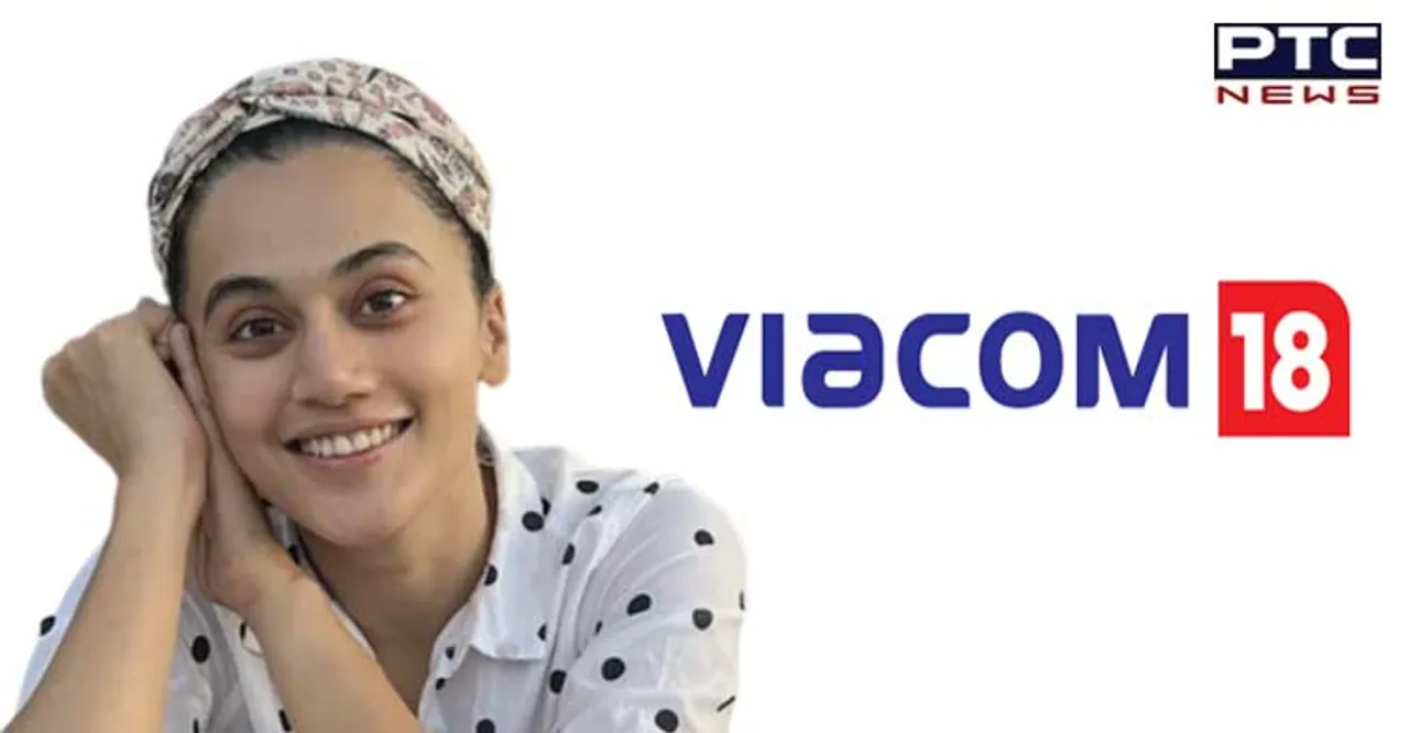 Taapsee's production house collaborates with Viacom 18 for 'Dhak Dhak'