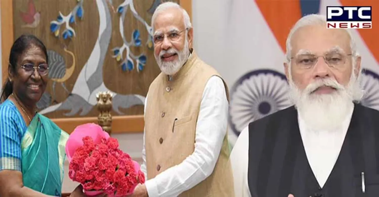 PM Modi lauds Droupadi Murmu's candidature, calls it historic