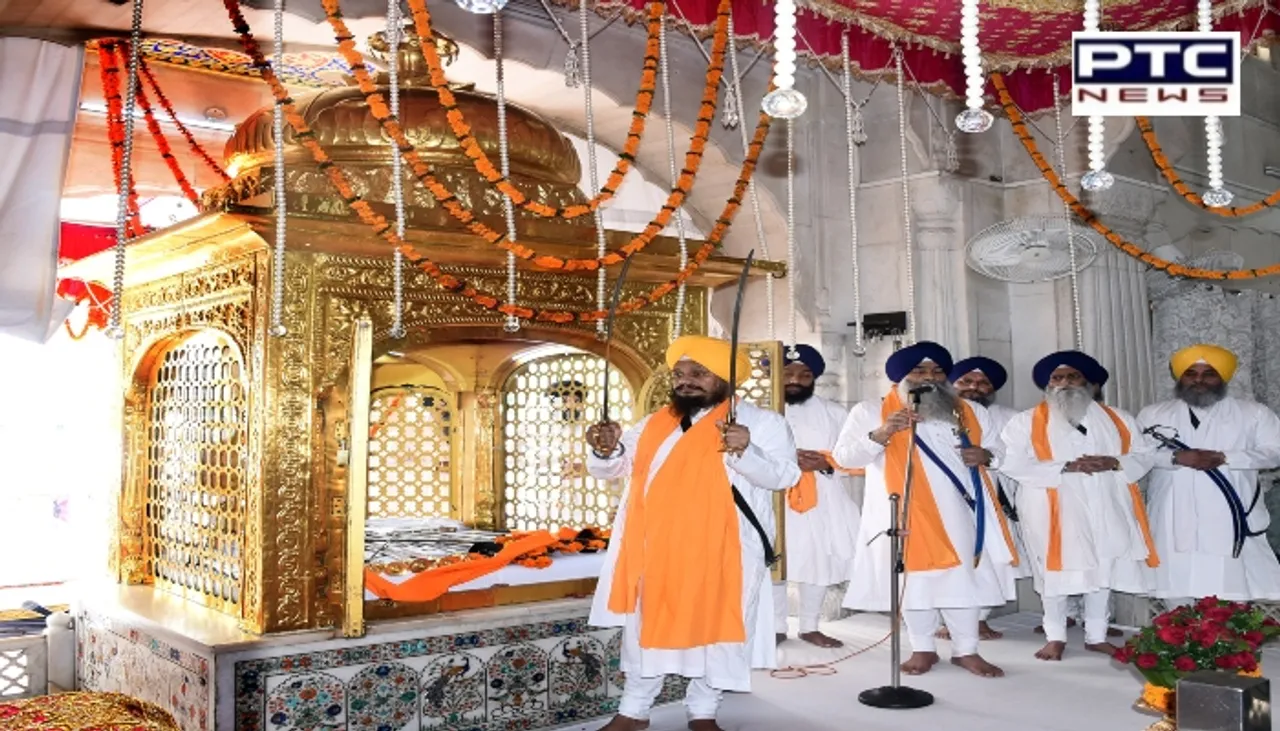 ਸ੍ਰੀ ਅਕਾਲ ਤਖ਼ਤ ਸਾਹਿਬ ਵਿਖੇ ਸ਼ਰਧਾ ਨਾਲ ਮਨਾਇਆ ਗਿਆ ਛੇਵੇਂ ਪਾਤਸ਼ਾਹ ਦਾ ਮੀਰੀ ਪੀਰੀ ਦਿਵਸ