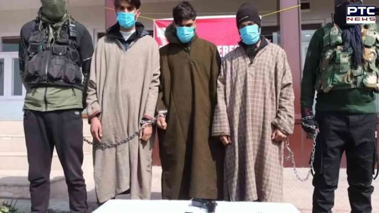 Jammu and Kashmir: 3 Hizbul Mujahideen workers arrested from Kulgam