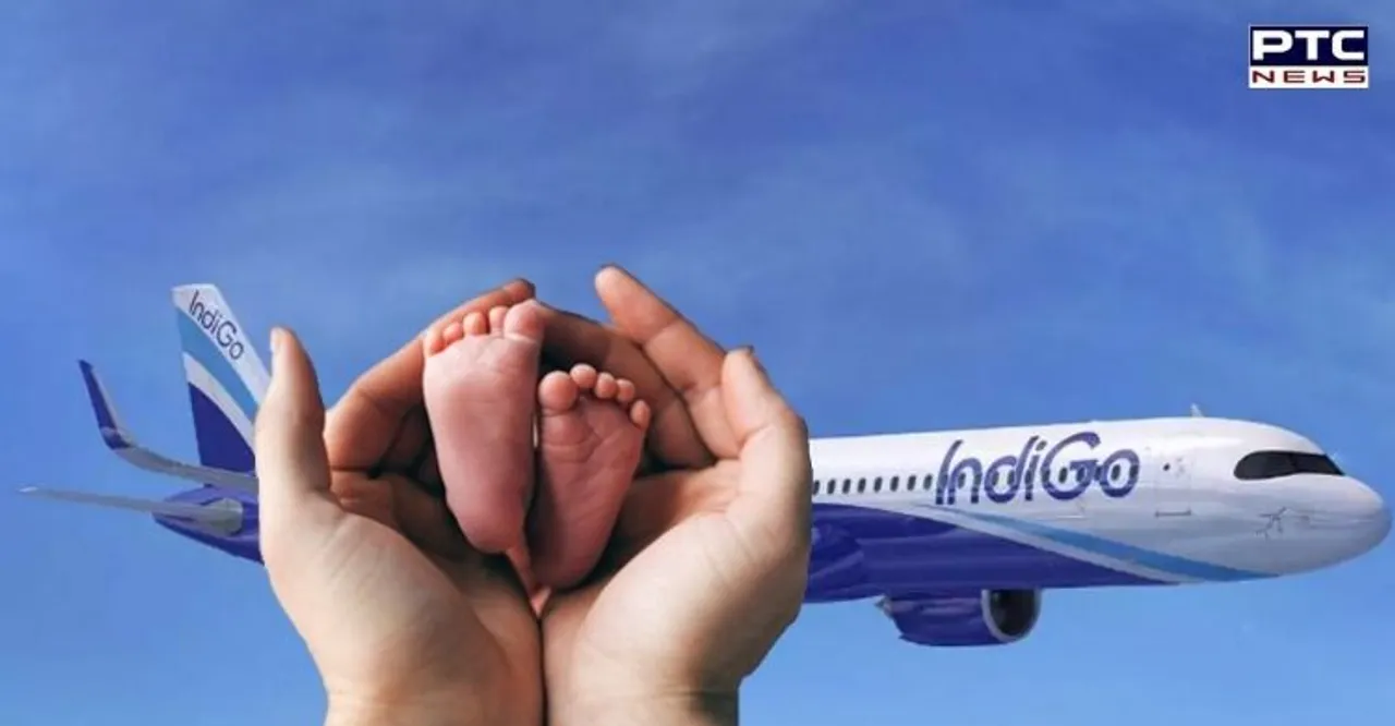 Woman gives birth to baby boy on board Indigo flight travelling from Delhi to Bengaluru