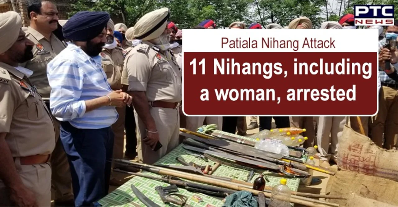 11 Nihangs, including a woman, arrested for attack on police in Patiala