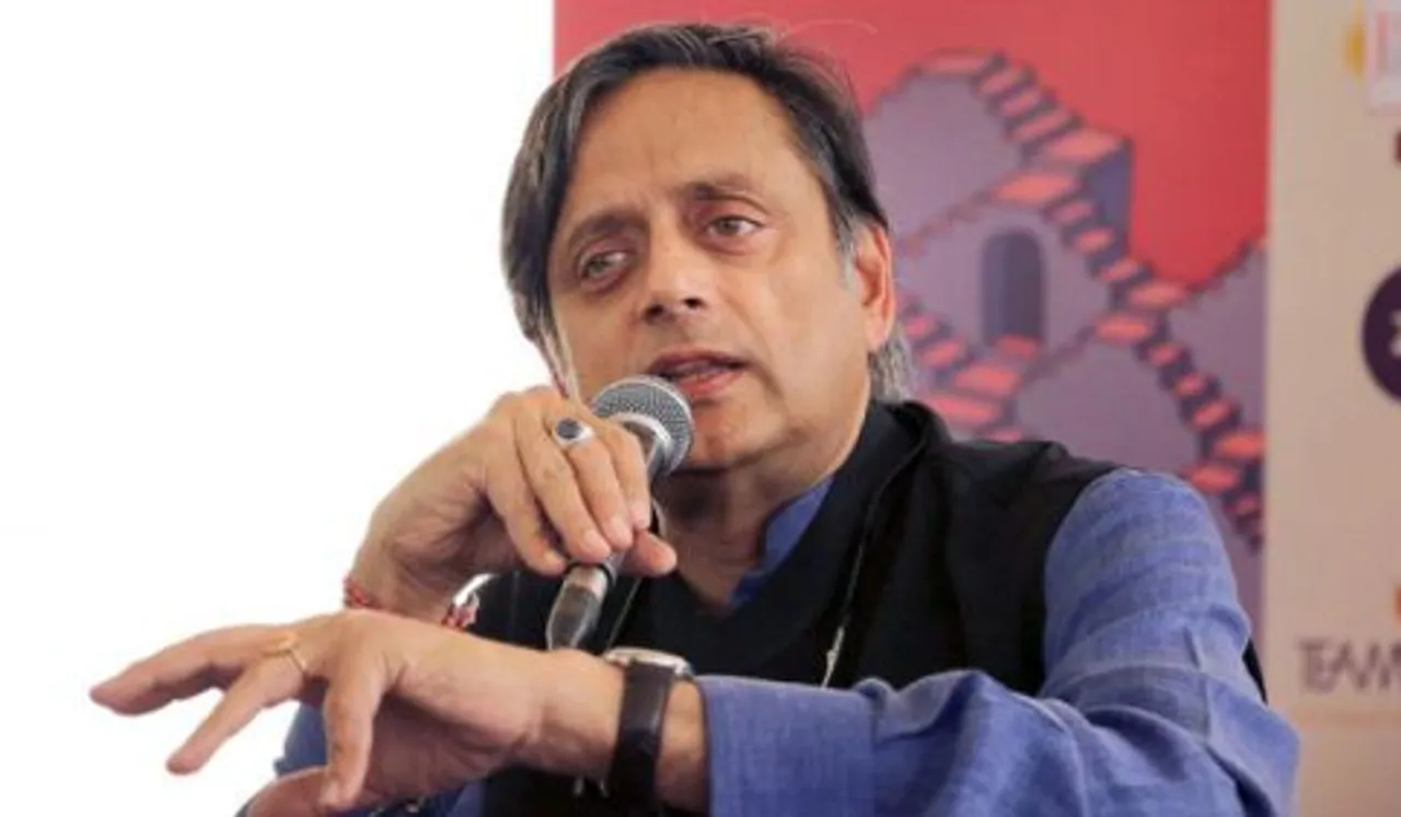 Tharoor kicks up row with "Hindu Pak" jibe; BJP demands Rahul's apology while Cong cautions restraint by party leaders
