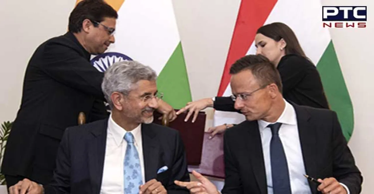 Jaishankar discusses bilateral, global matters with Hungarian counterpart