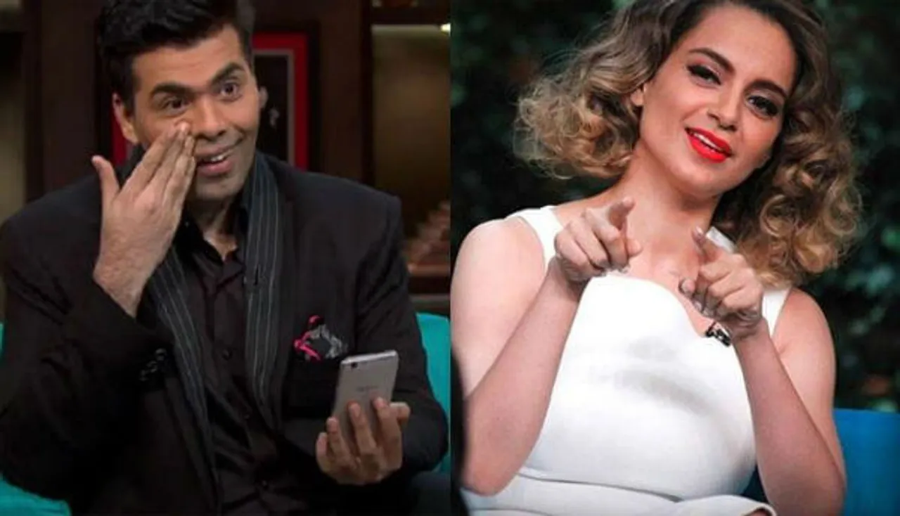 I will run: Karan Johar on hearing Kangana's name