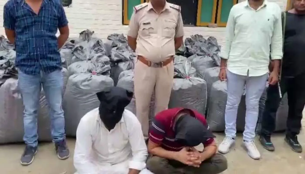 सिरसा पुलिस ने साढ़े 10 किलो डोडा पोस्त बरामद, लहसुन के ट्रक में छुपाकर लाए थे नशे की खेप