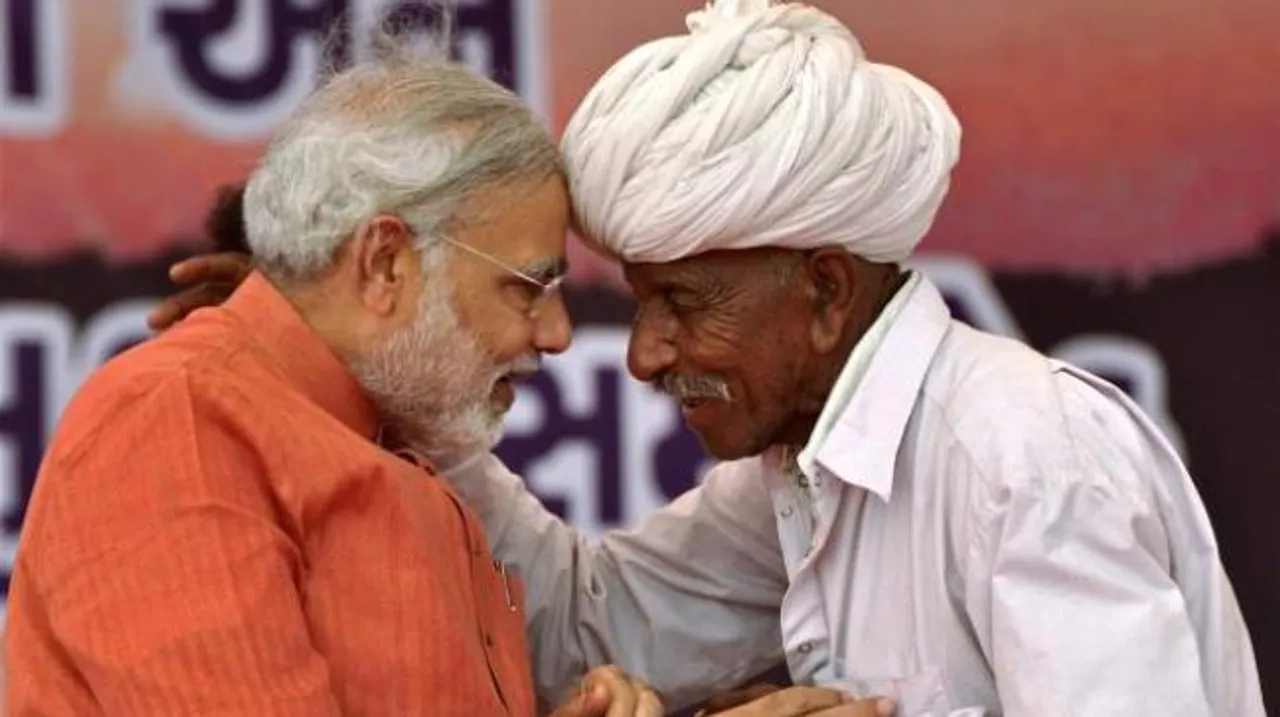 PM Modi to talk to farmers Today