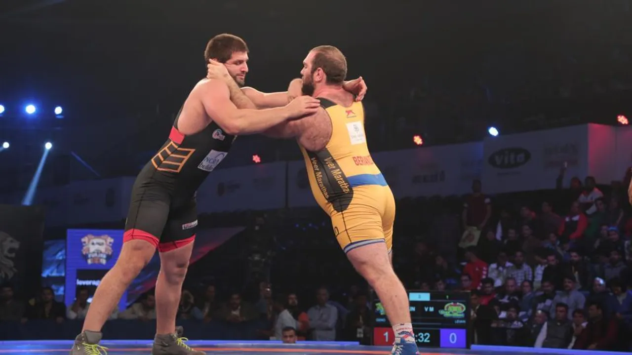 Punjab Royals beat Veer Marathas in Pro Wrestling League