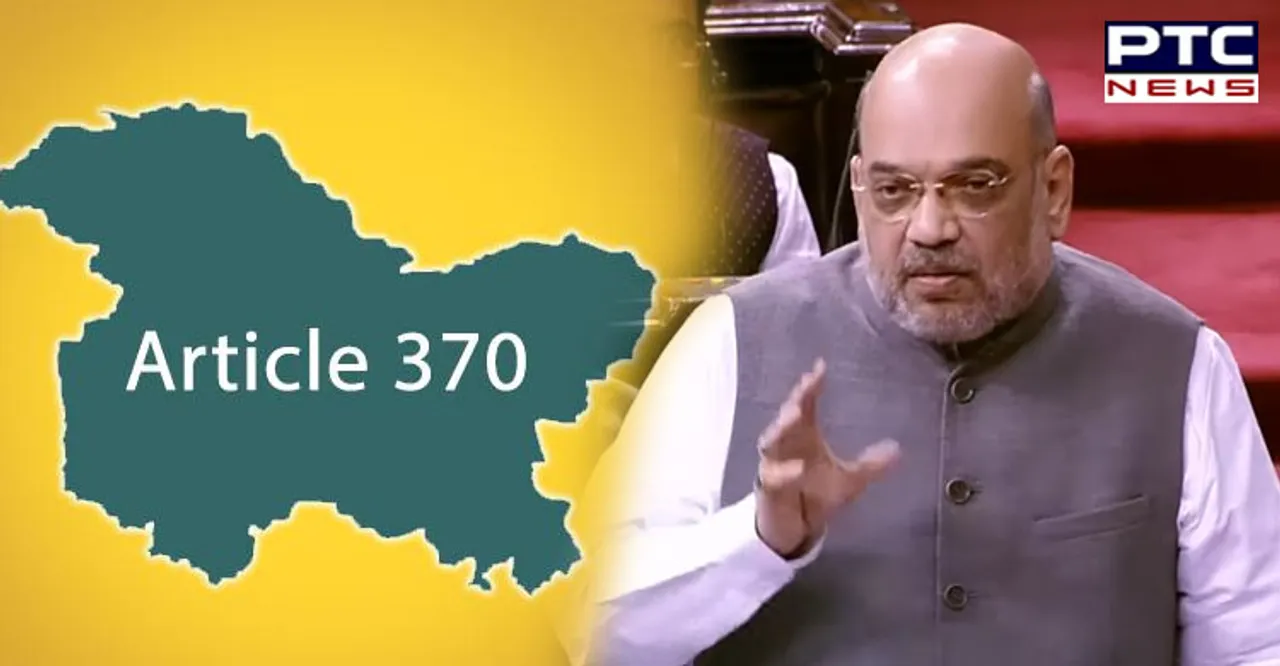 Rajya Sabha passes the Jammu and Kashmir Reorganisation Bill 2019