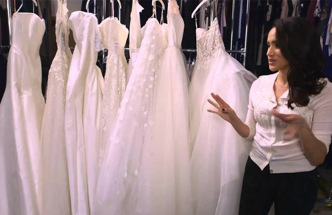 Meghan's wedding dress: Britain's best-kept secret