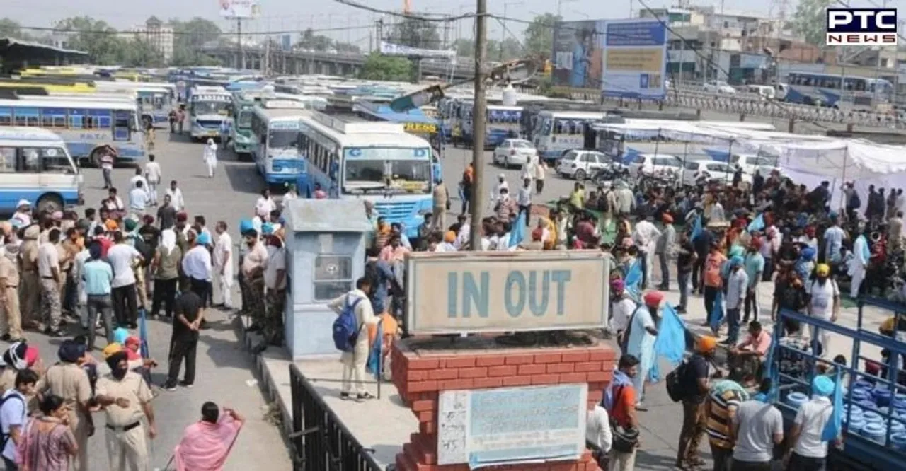Punjab Roadways, PRTC contractual staff go on indefinite strike