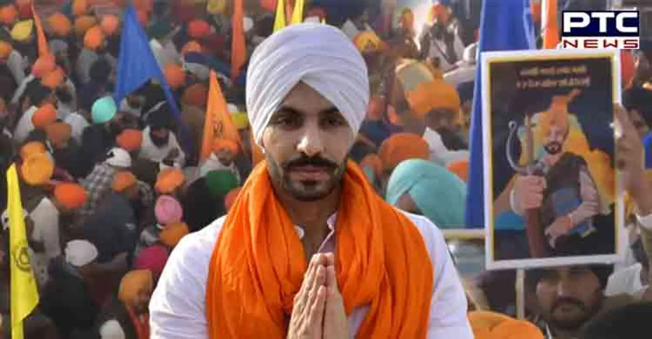 Fatehgarh Sahib: Huge gathering at Deep Sidhu's bhog ceremony