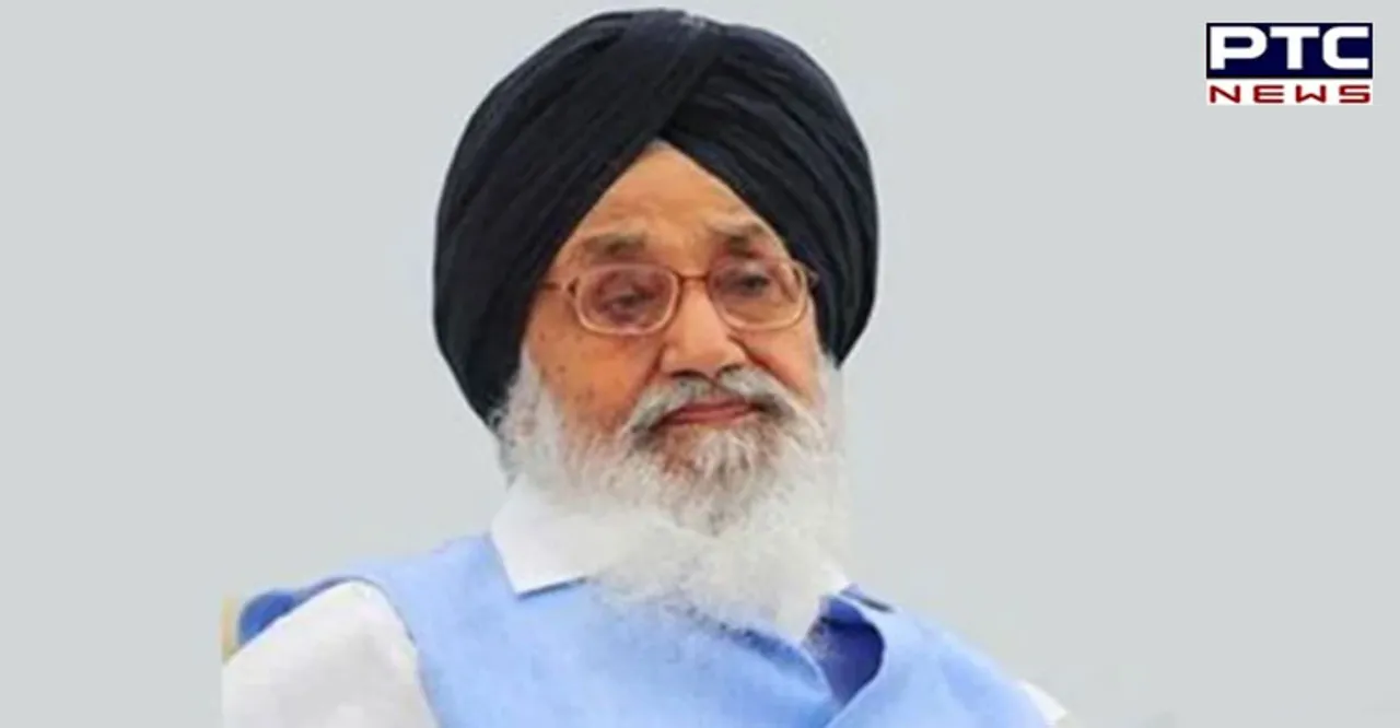 Parkash Badal accepts people's mandate in Punjab Assembly elections