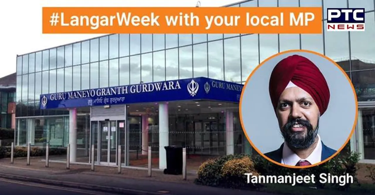 People of Slough, UK can now have ‘Langar with MP’, Tanmanjeet Singh