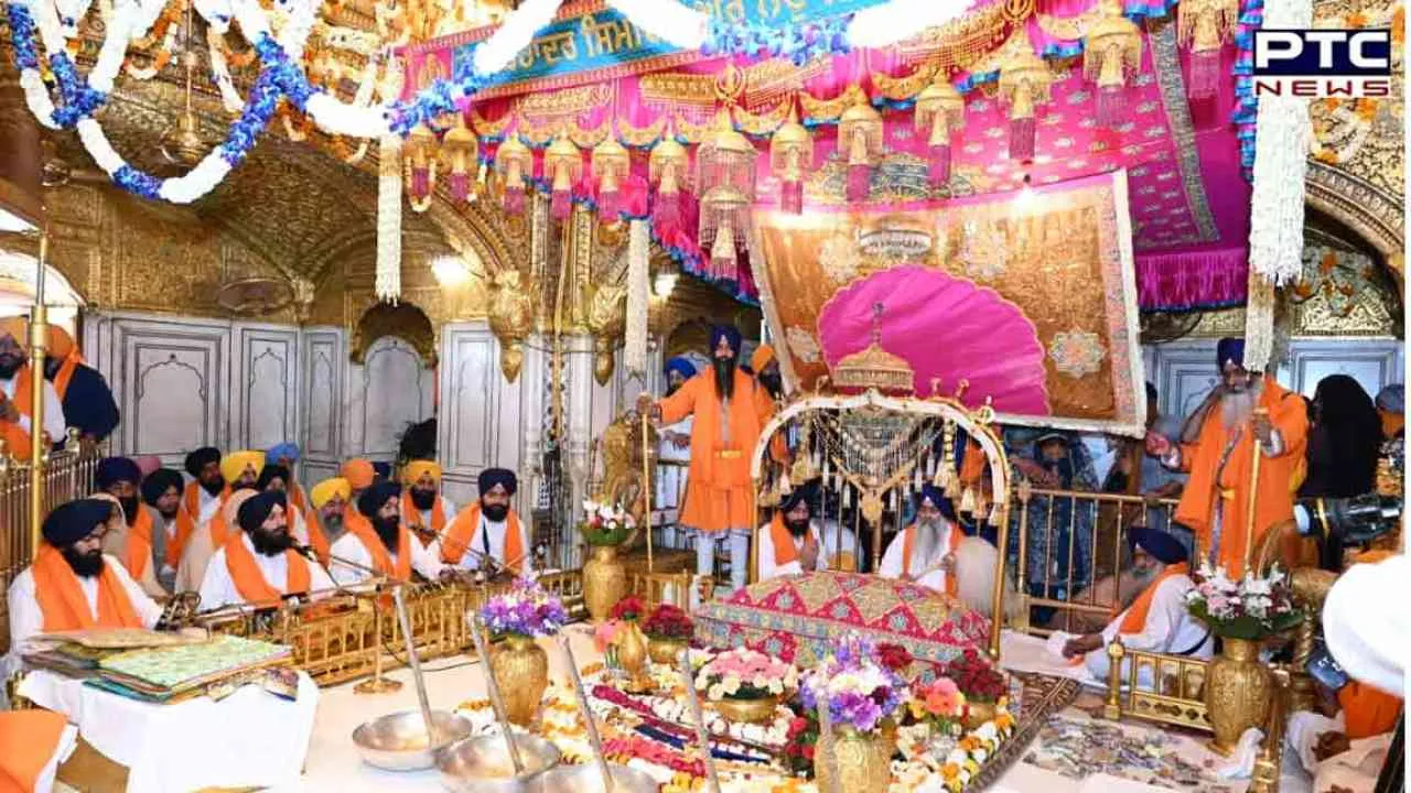 ਸ੍ਰੀ ਗੁਰੂ ਤੇਗ ਬਹਾਦਰ ਸਾਹਿਬ ਦੇ ਪ੍ਰਕਾਸ਼ ਪੁਰਬ ਮੌਕੇ ਗੁਰਦੁਆਰਾ ਗੁਰੂ ਕੇ ਮਹਿਲ ਵਿਖੇ ਹੋਏ ਗੁਰਮਤਿ ਸਮਾਗਮ