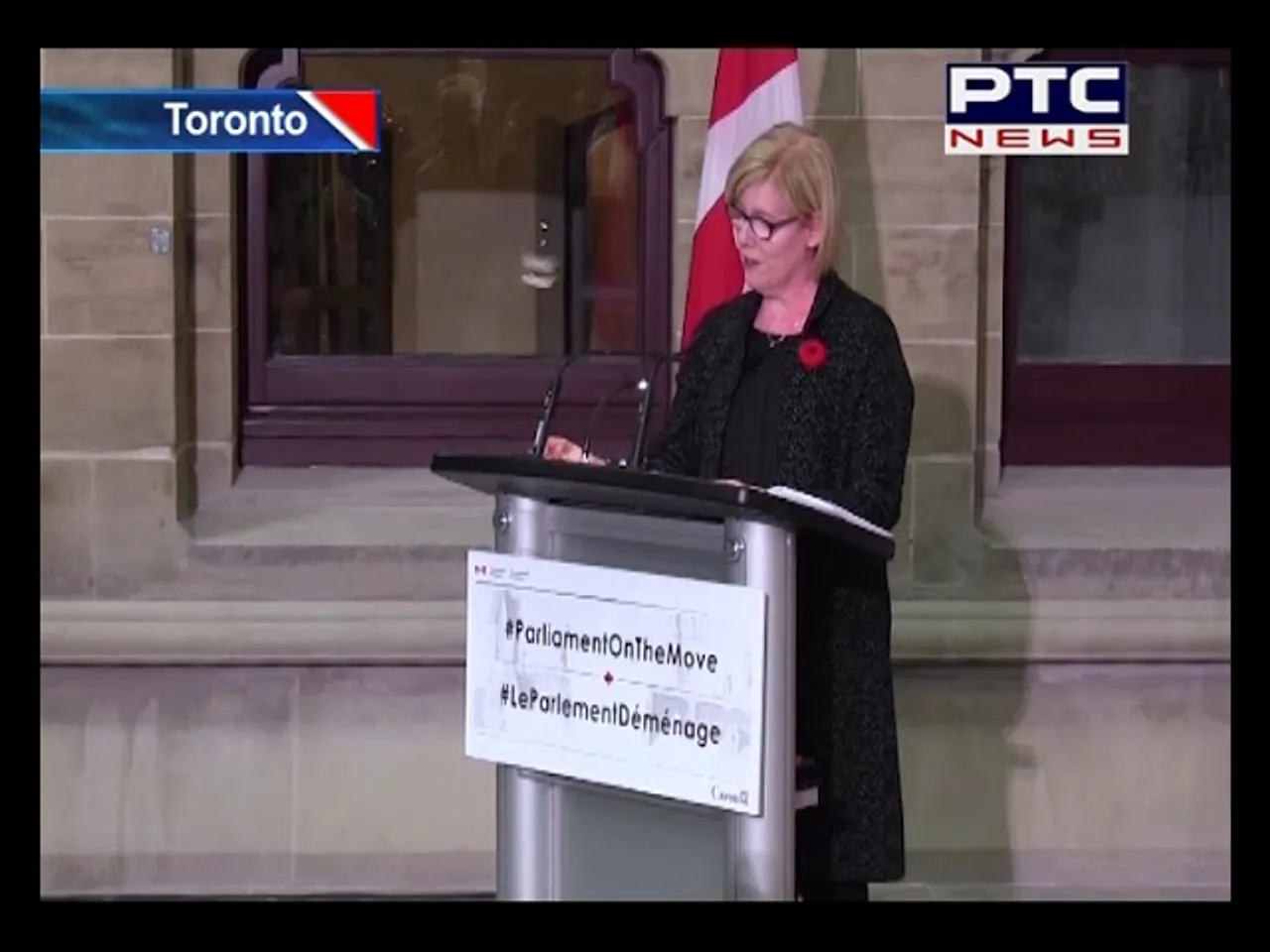 House of Commons West Block Handed To Speakers in Toronto