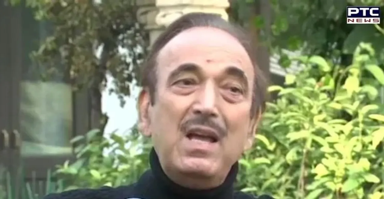 Congress is on its lowest in the last 72 years: Ghulam Nabi Azad