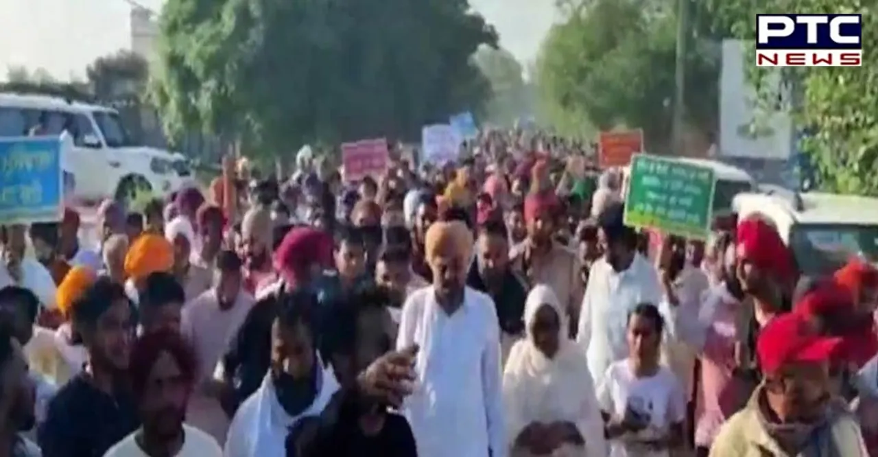 Watch Video: Thousands attend candle march in Mansa to seek justice for Sidhu Moosewala