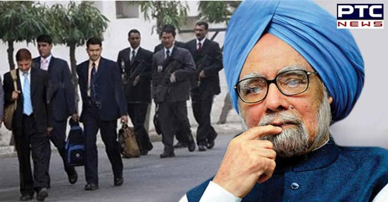 No more SPG cover for former PM Manmohan Singh
