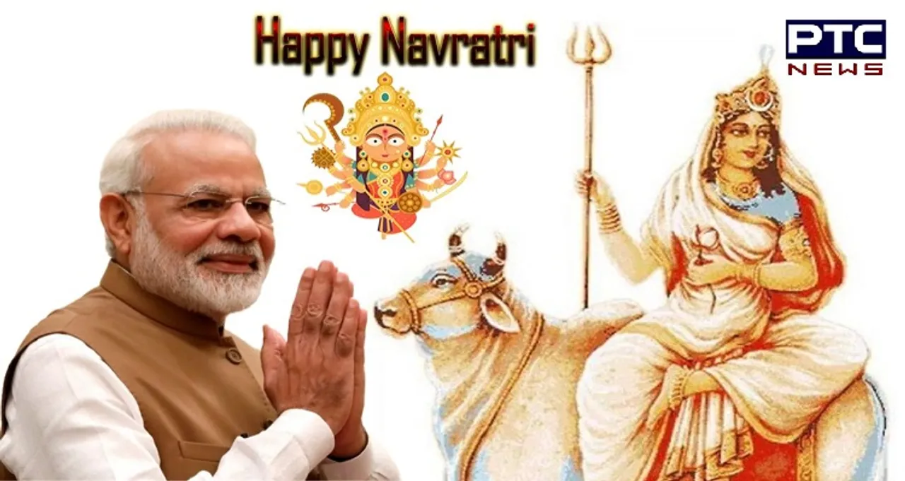 PM extends Navratri greetings; Goddess Shailputri worshipped across Nation