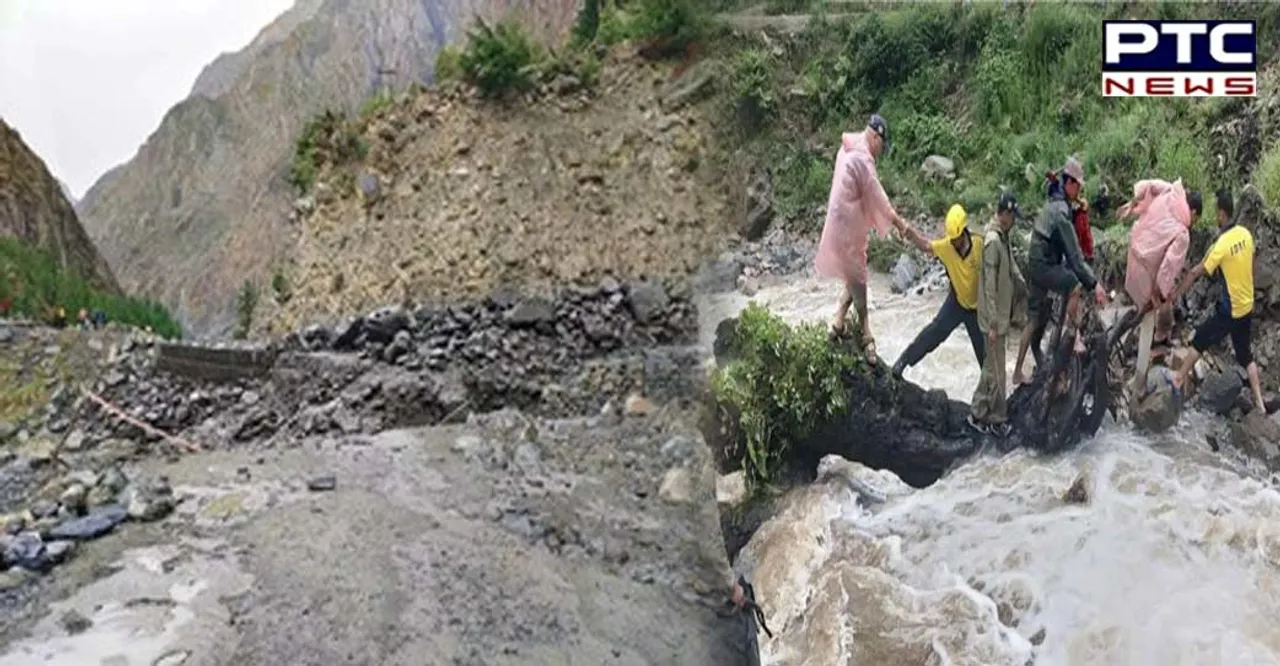 Himachal: 150 people trapped in floods rescued in Lahaul-Spiti