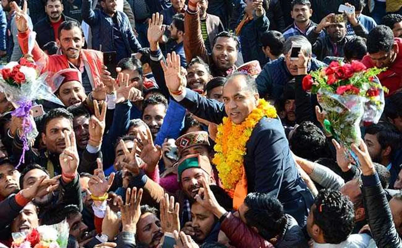 Jai Ram Thakur takes oath as chief minister of Himachal Pradesh