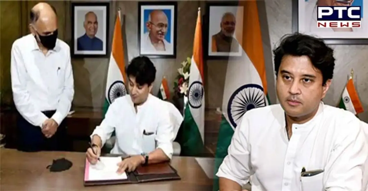 Aviation Minister Jyotiraditya Scindia assumes additional charge of Steel Ministry