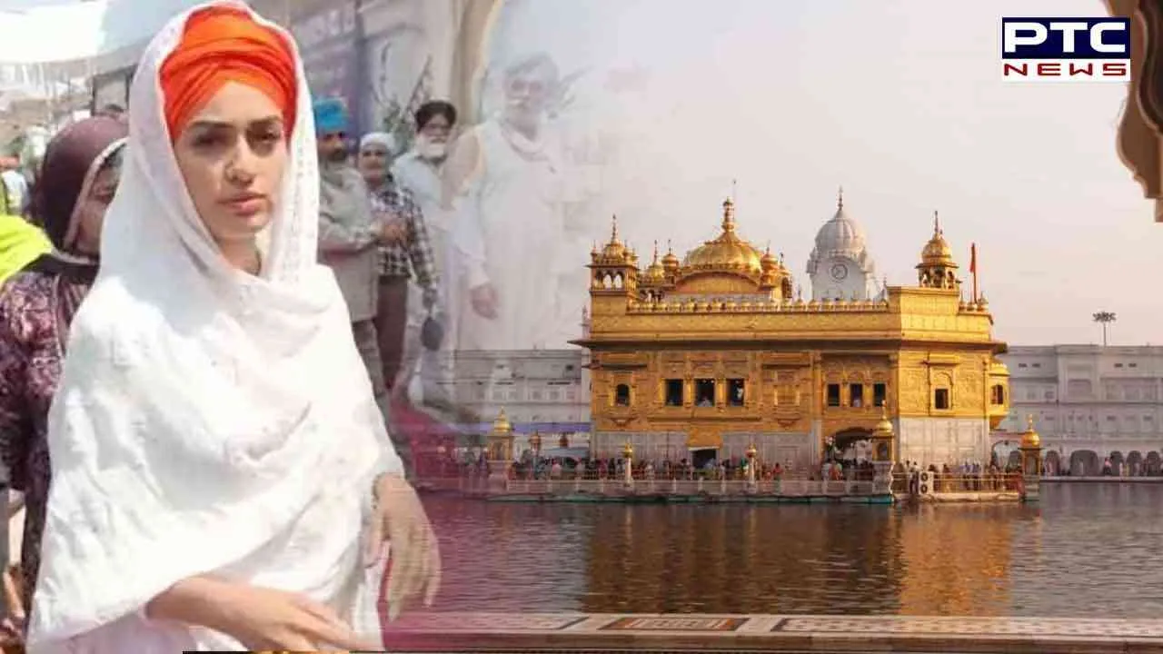 Reena Rai in Amritsar: ਦੀਪ ਸਿੱਧੂ ਦਾ ਅੱਜ ਜਨਮਦਿਨ,  ਕੇਸਰੀ ਦਸਤਾਰ ਸਜਾ ਕੇ ਸ੍ਰੀ ਦਰਬਾਰ ਸਾਹਿਬ ਪਹੁੰਚੀ ਰੀਨਾ ਰਾਏ