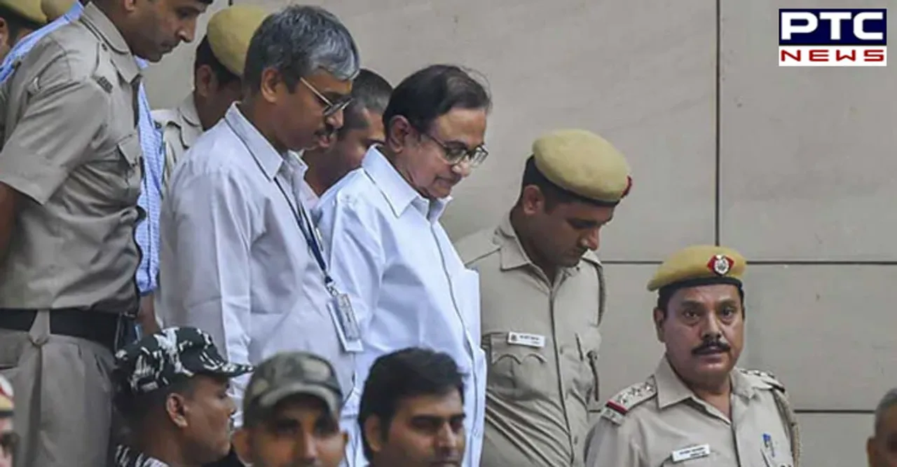 INX Media Case: Chidambaram sent to Tihar Jail till Sept 19