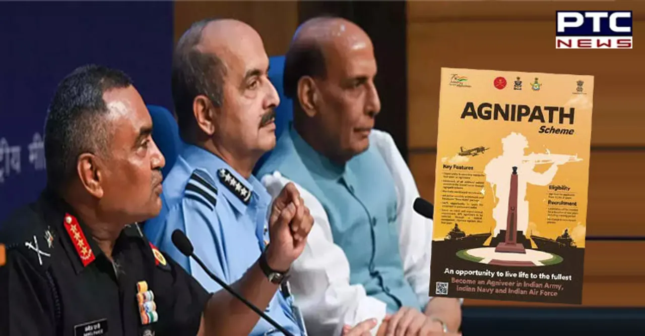 No change in Agnipath recruitment process: Department of Military Affairs