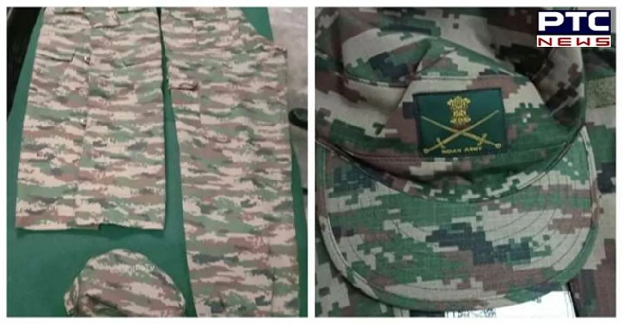 Watch video: Army displays new combat uniform on Army Day