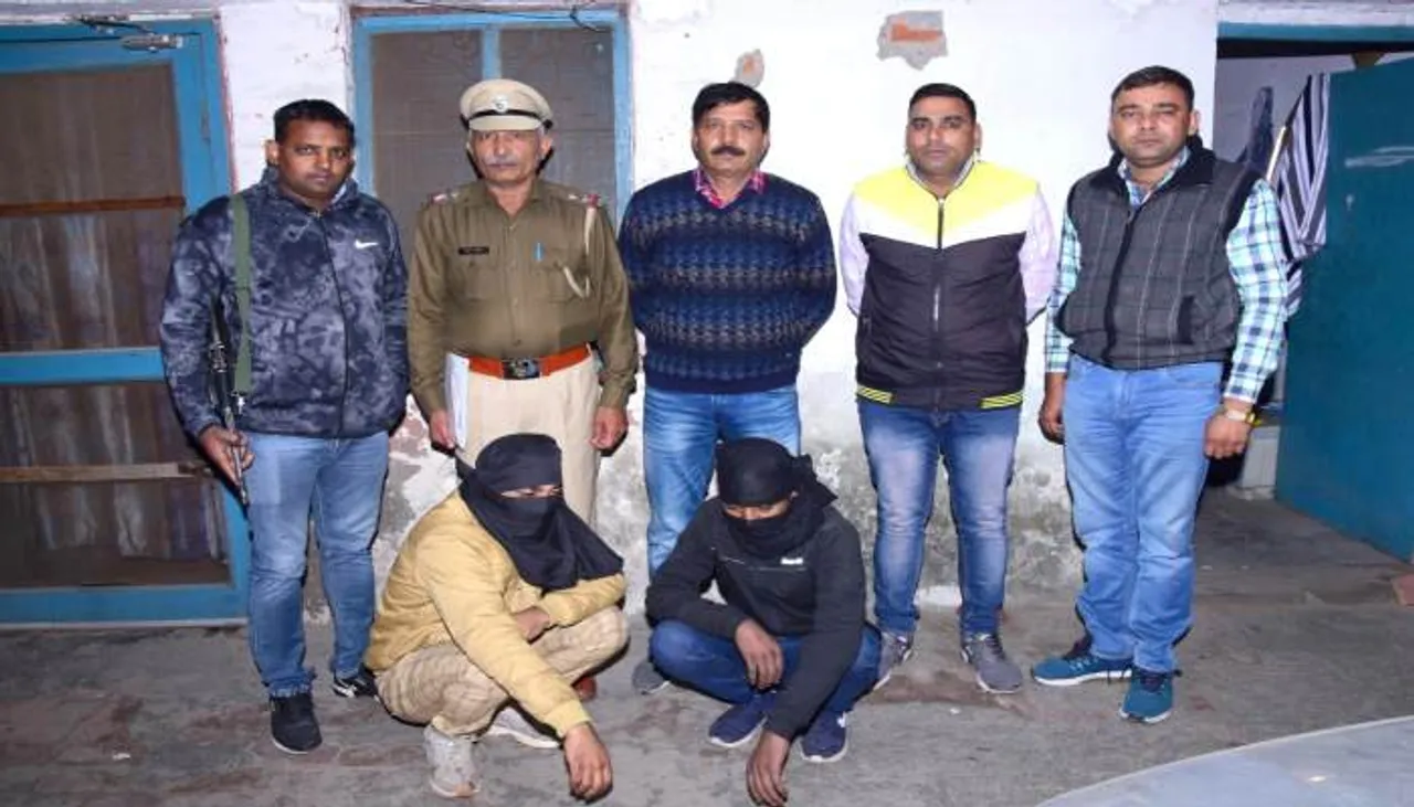 हरियाणा पुलिस ने पकड़ी शराब की बड़ी खेप, दो आरोपी काबू