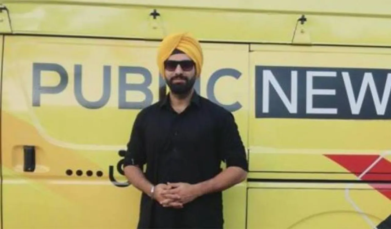 Urdu channel based in Lahore has hired a turbaned Sikh