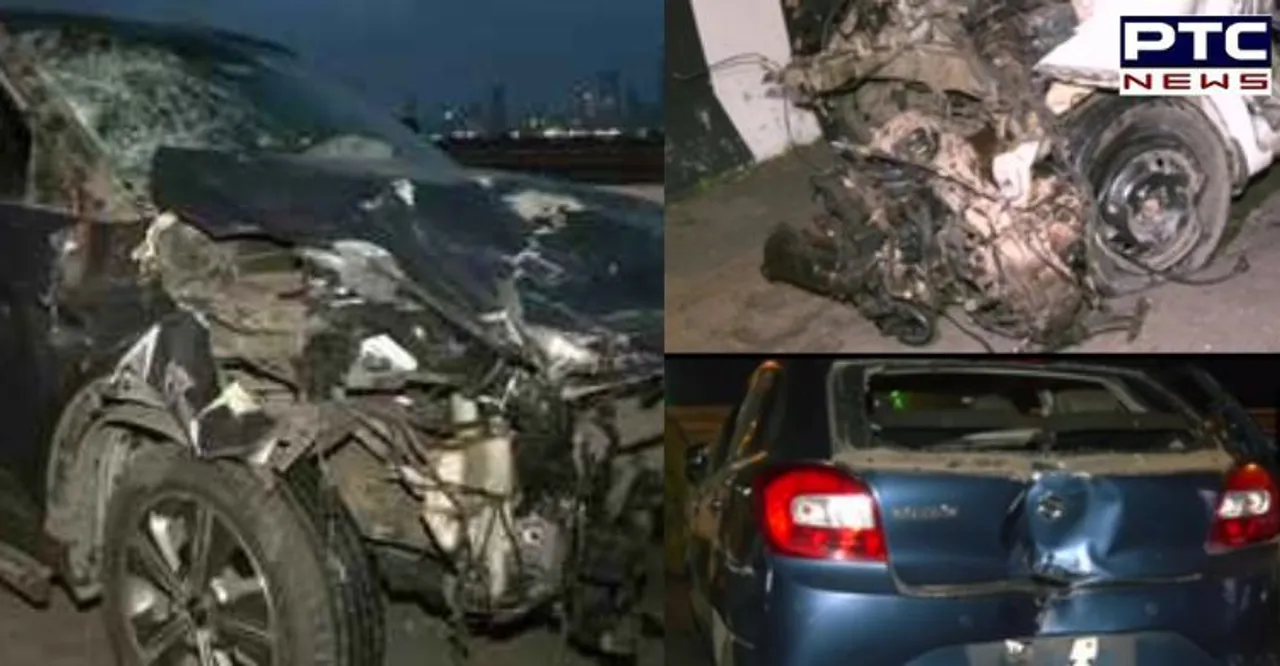 Mumbai: Five die as speeding car drives into Bandra-Worli accident site, ambulance hit too