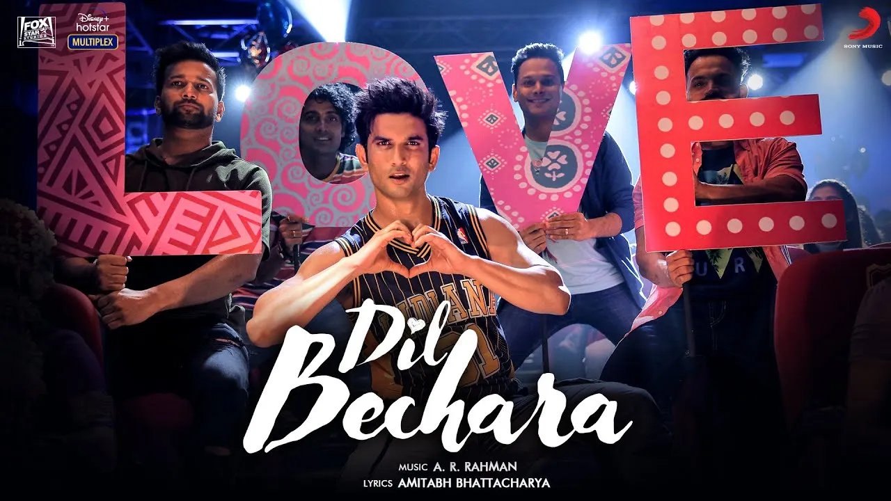 Dil Bechara’s title track will make you fall in love with Sushant  Singh Rajput over again