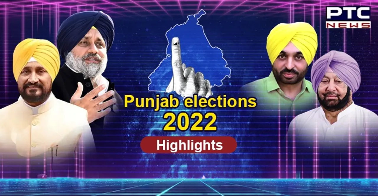 Punjab Elections 2022 Highlights: Total voter turnout nearly 70 percent