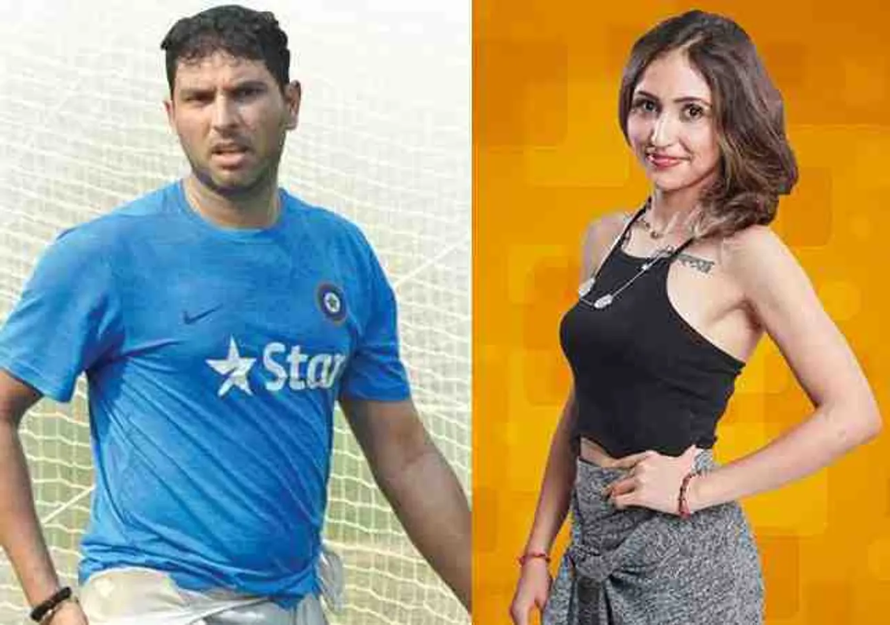 Yuvraj Singh booked for domestic violence by former Bigg Boss contestant Akanksha