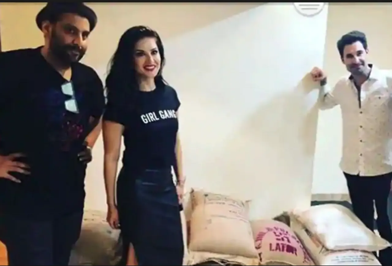 Sunny Leone Donates 1200 kg of Food Material for Kerala Flood Victims