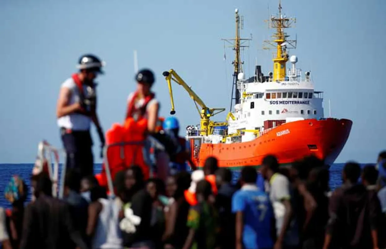 Spain offers to take in stranded migrant ship