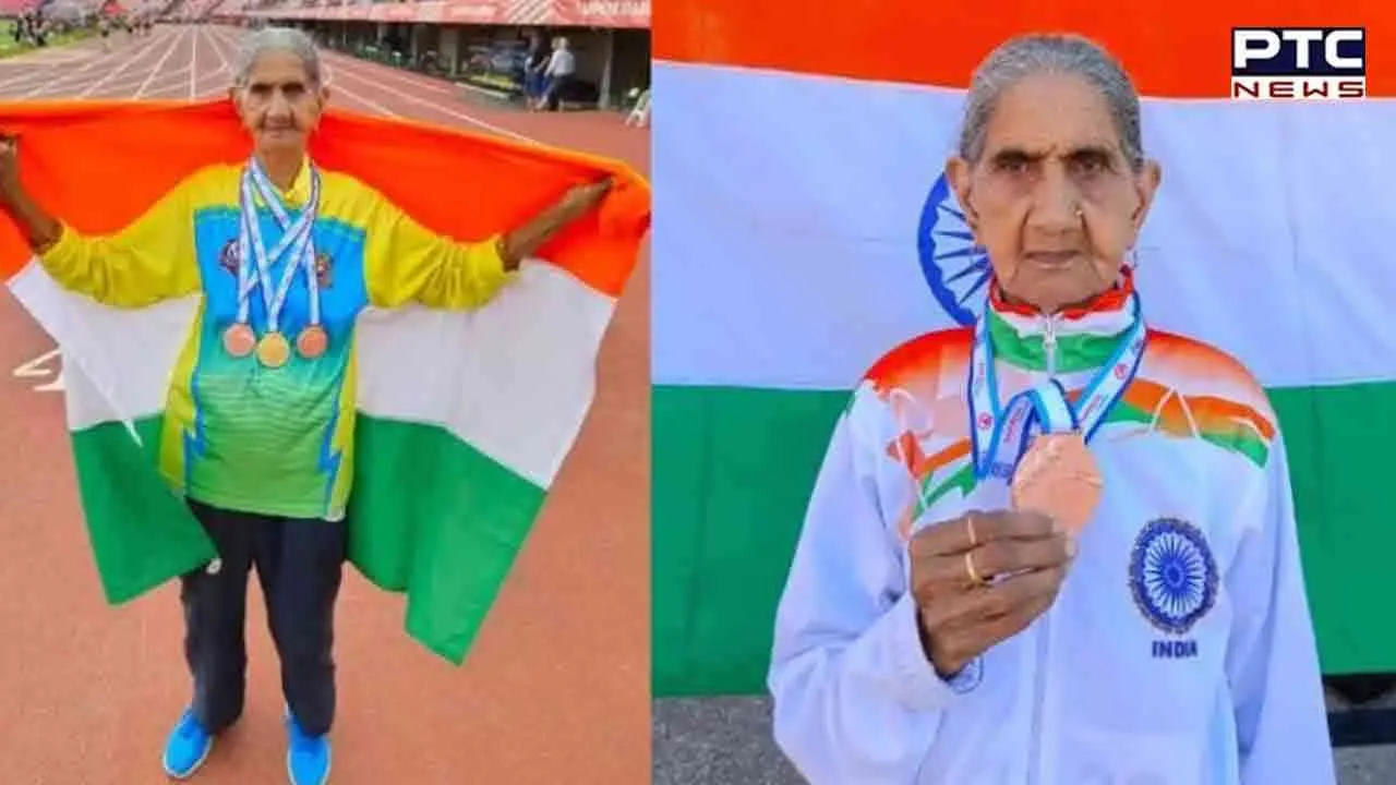 World Masters Athletics Indoor Championship: Haryana athlete 95-year-old Bhagwani Devi Dagar lifts gold in Poland