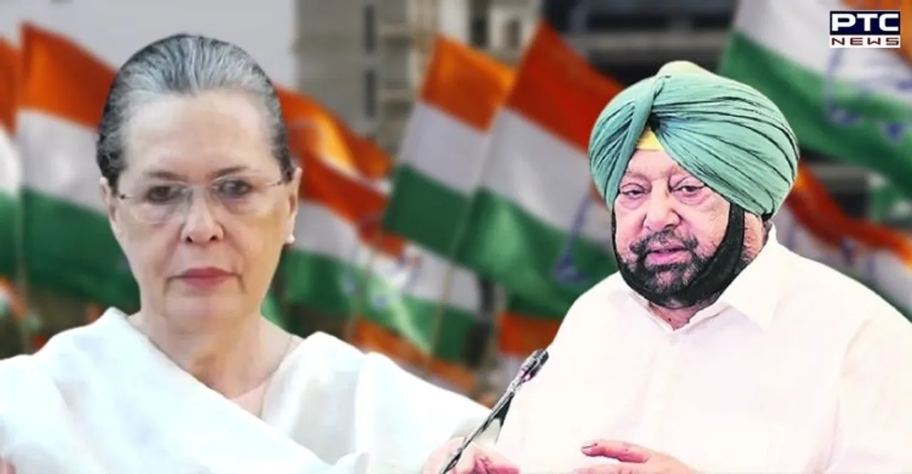 Sonia Gandhi accepts Captain Amarinder Singh's resignation from Congress