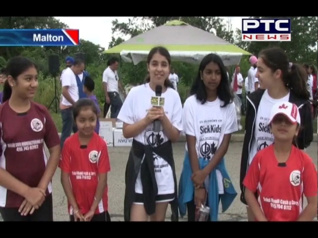 Walk for Sick Kids Organized  By Sikh Sports Club