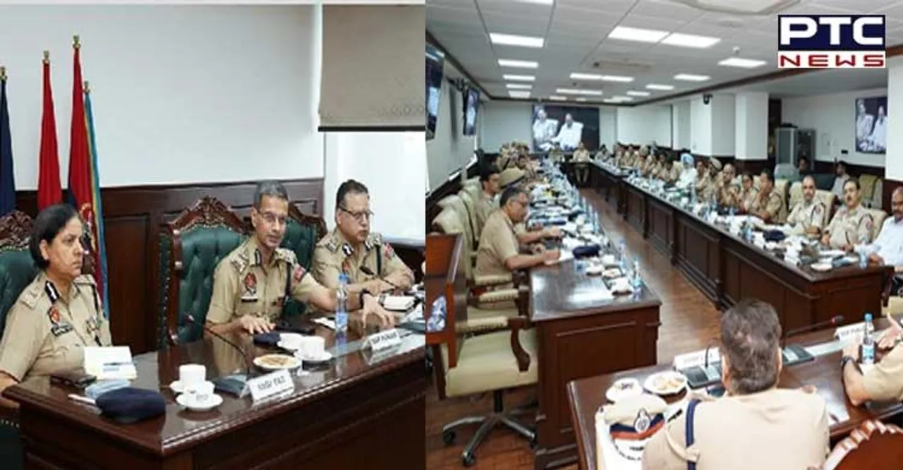 Punjab DGP holds state crime review meeting with district police chiefs