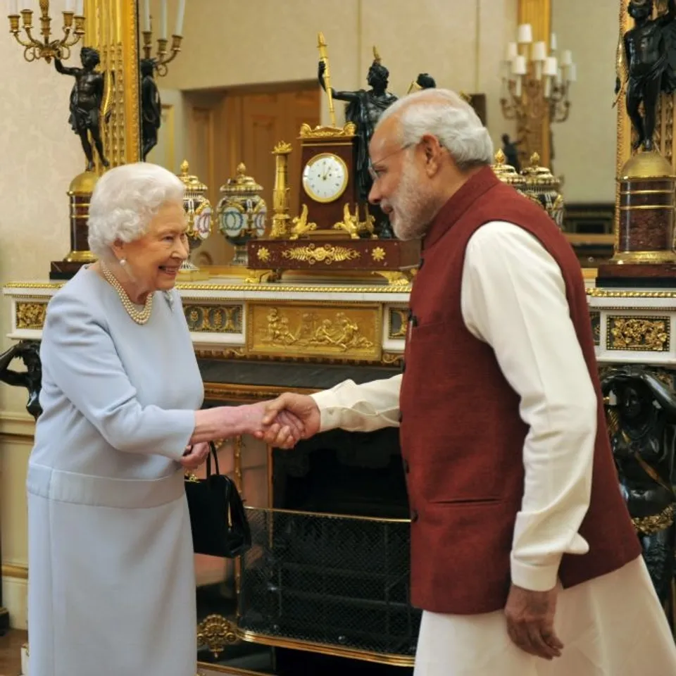 PM Modi calls on Queen Elizabeth II