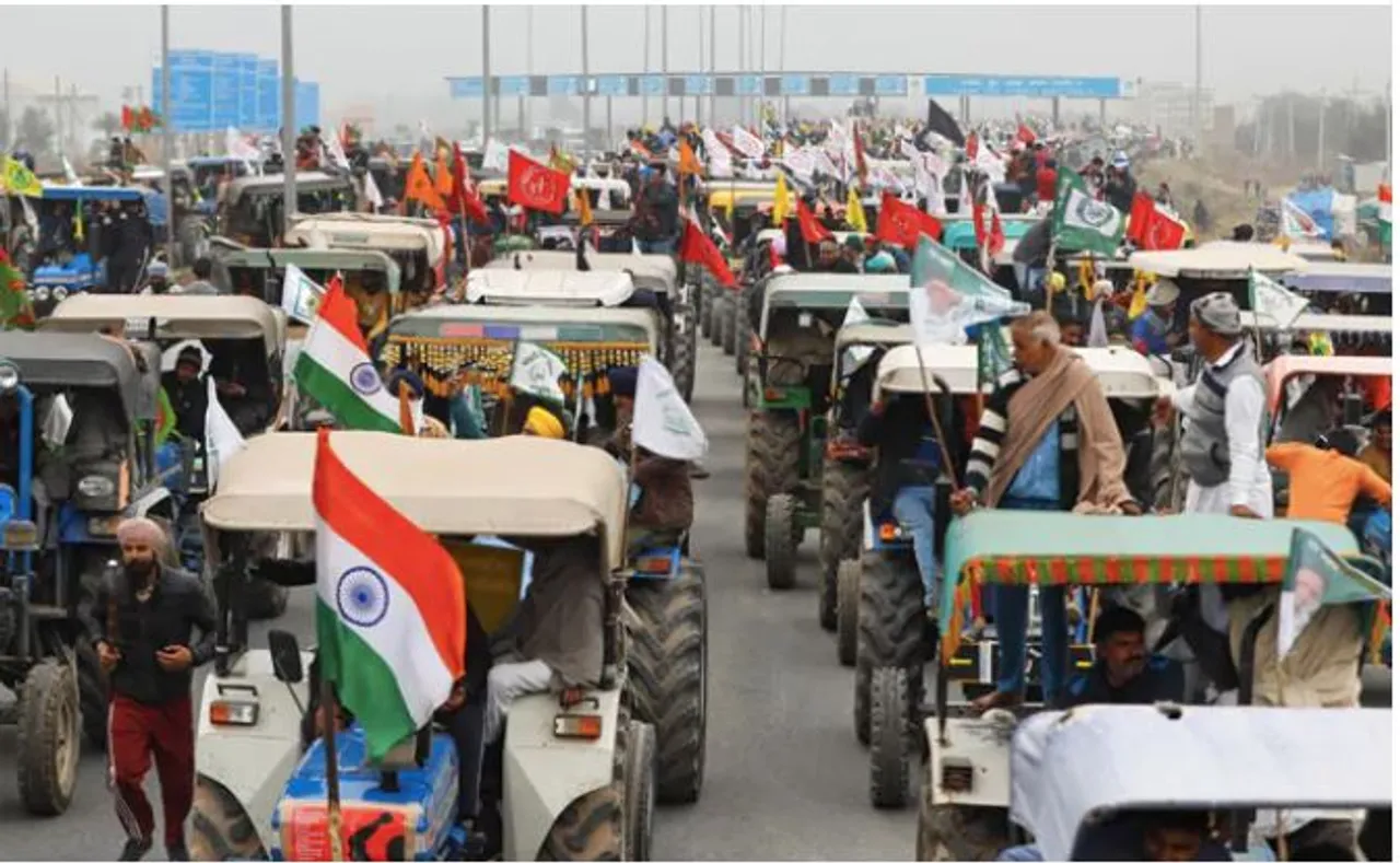 Tractor March Delhi: Haryana on high alert
