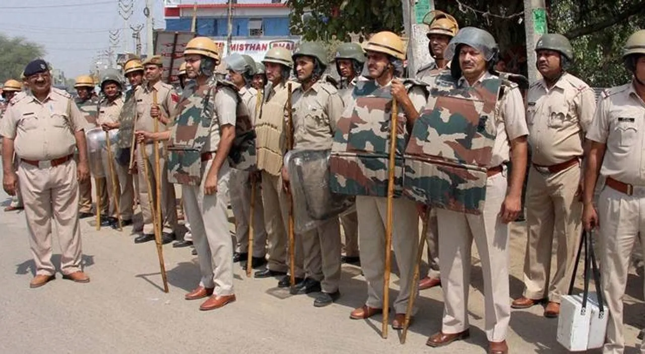 Tight security arrangements in place for civic polls in Haryana