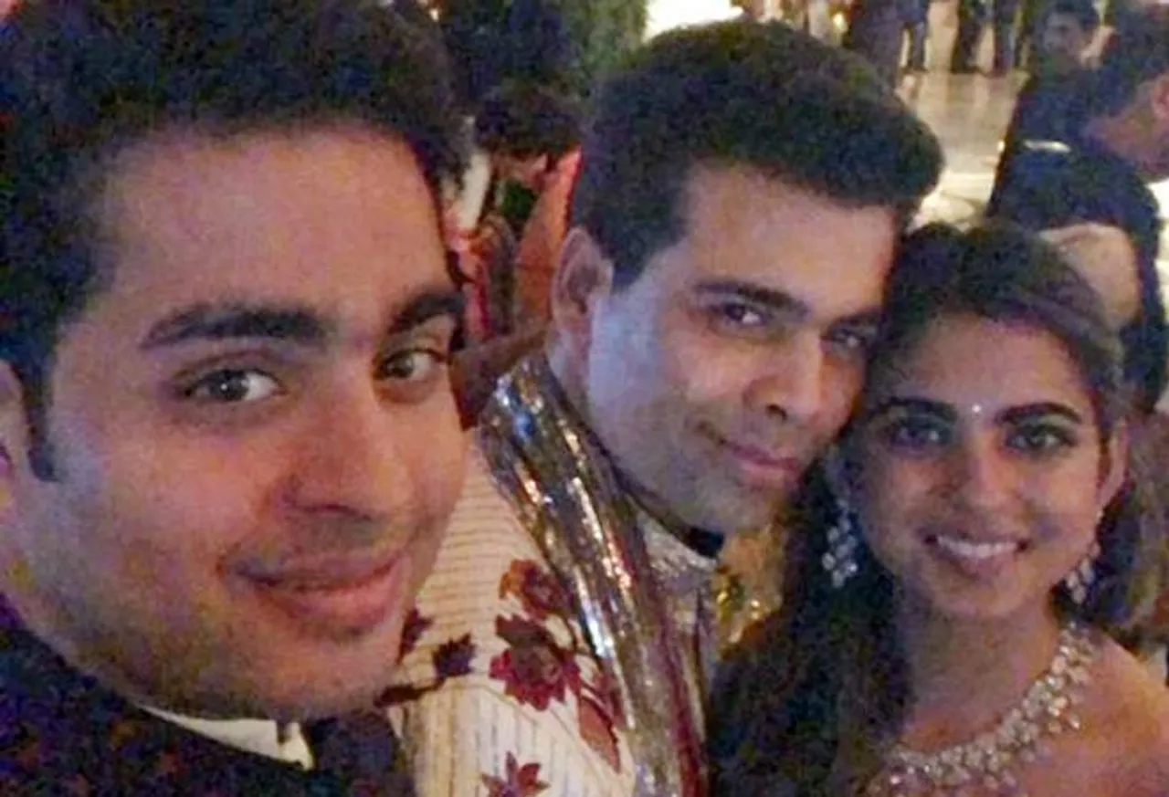 Ambanis throw party to celebrate daughter Isha's engagement