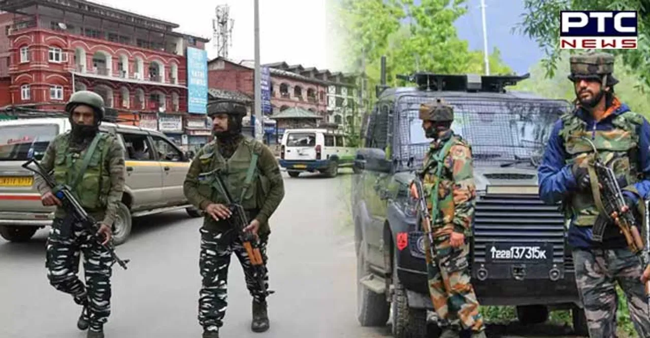 Wanted LeT terrorists overpowered by villagers in J-K, handed over to police