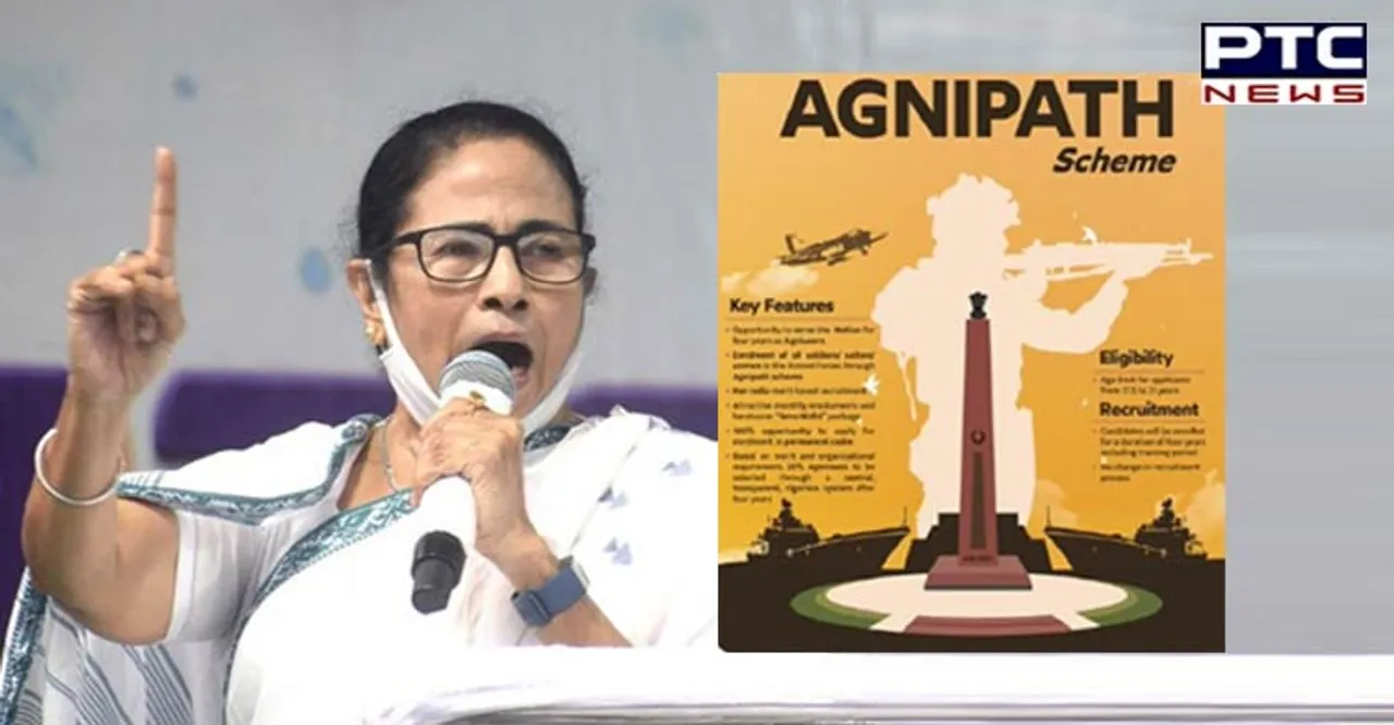 'Centre wants to give jobs to BJP workers': Mamata on Agnipath Scheme