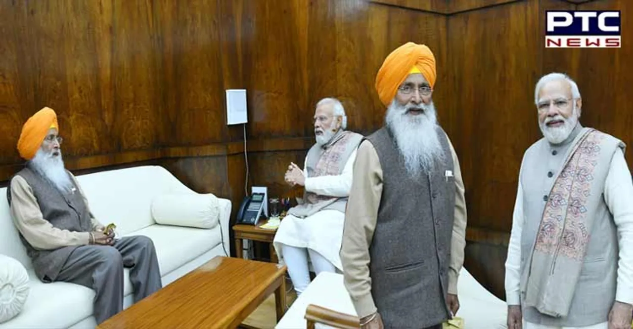 Punjab Elections 2022: PM Modi meets Akali Dal (Sanyukt) chief Sukhdev Dhindsa